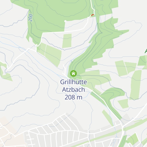 Map of Grillhütte Atzbach