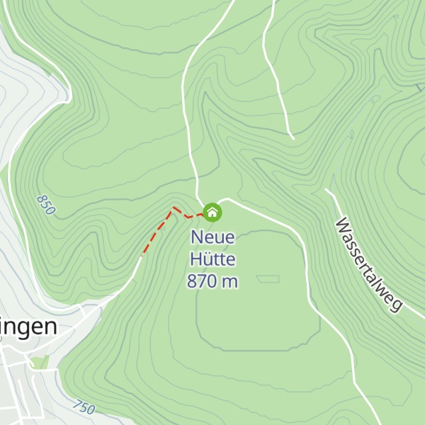 Map of Neue Hütte