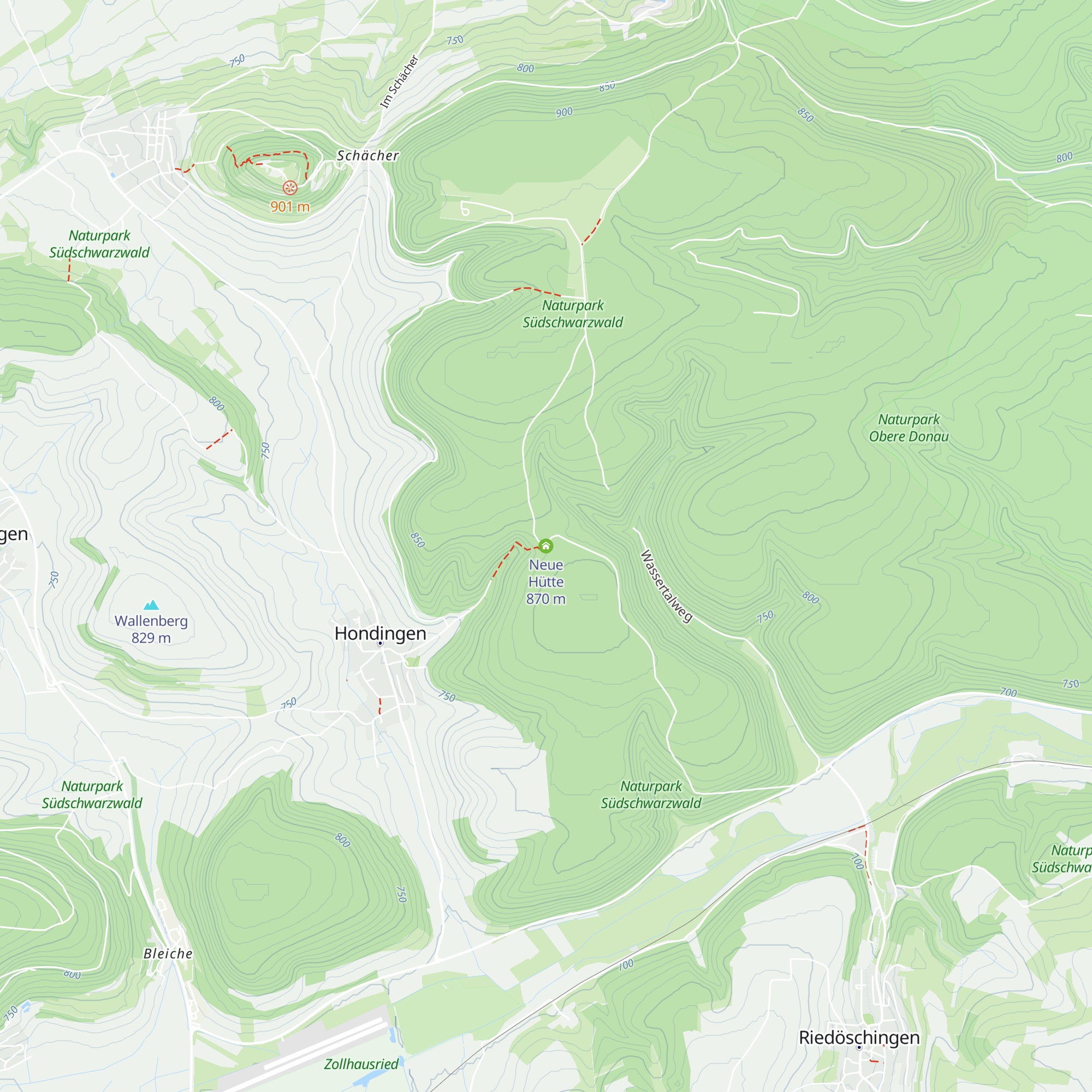 Neue Hütte map