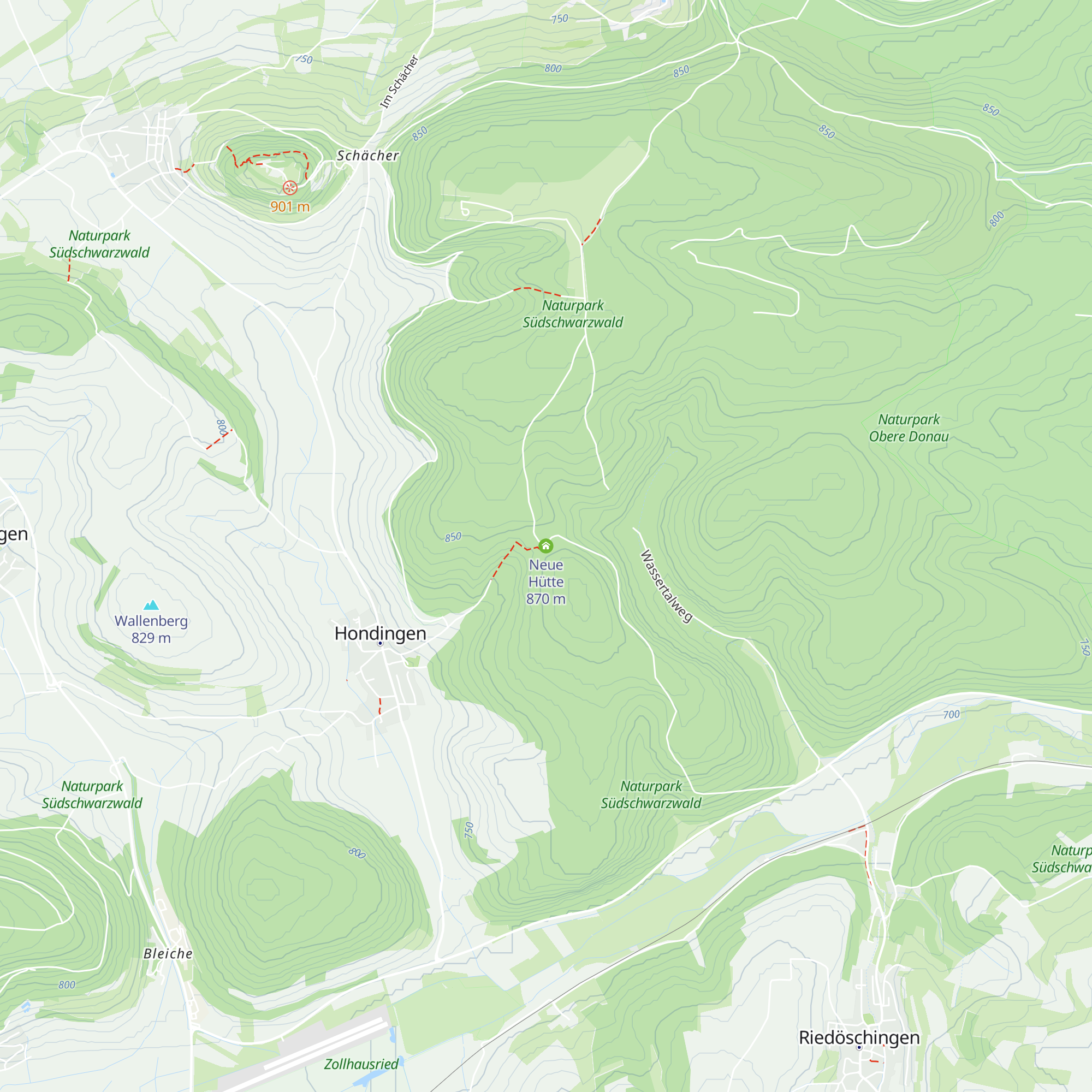 Neue Hütte map