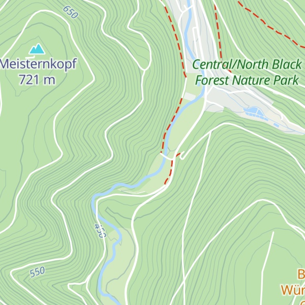 Map of Jungschar Hütte