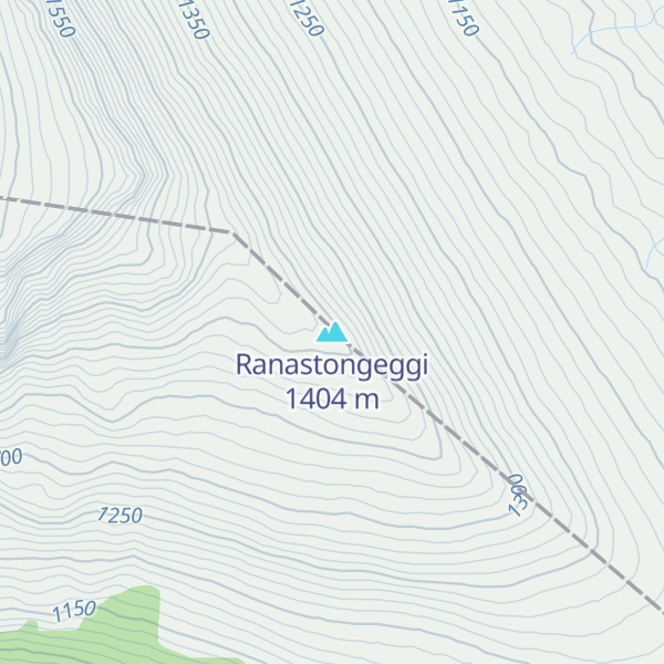 Map of Ranastongeggi