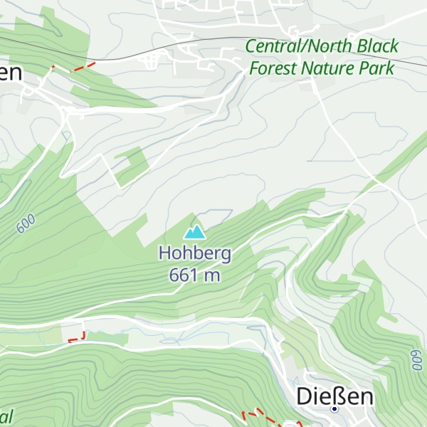 Map of Florians-Hütte