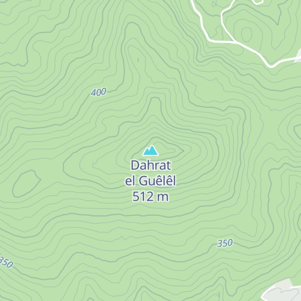 Map of Dahrat el Guêlêl