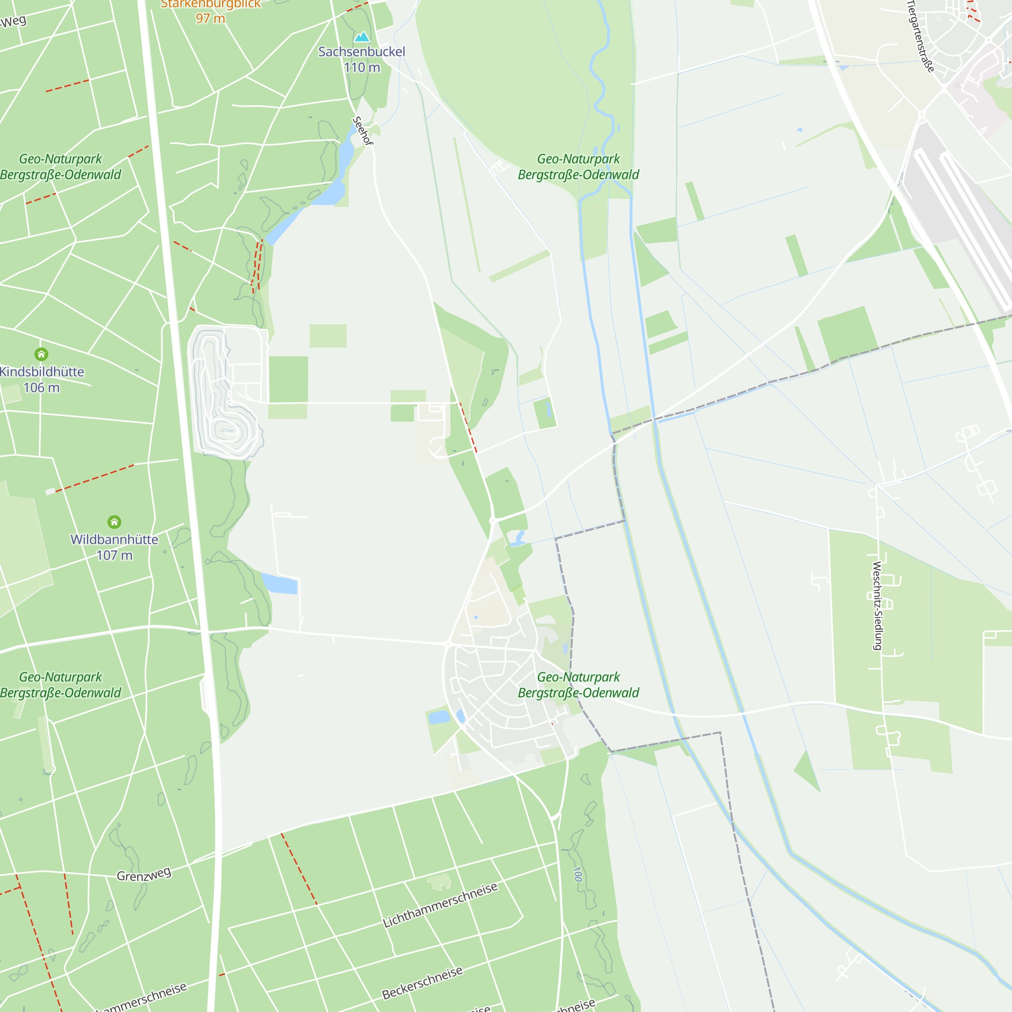 Altes Bruch, Links d. Hüttenfelder Str. map