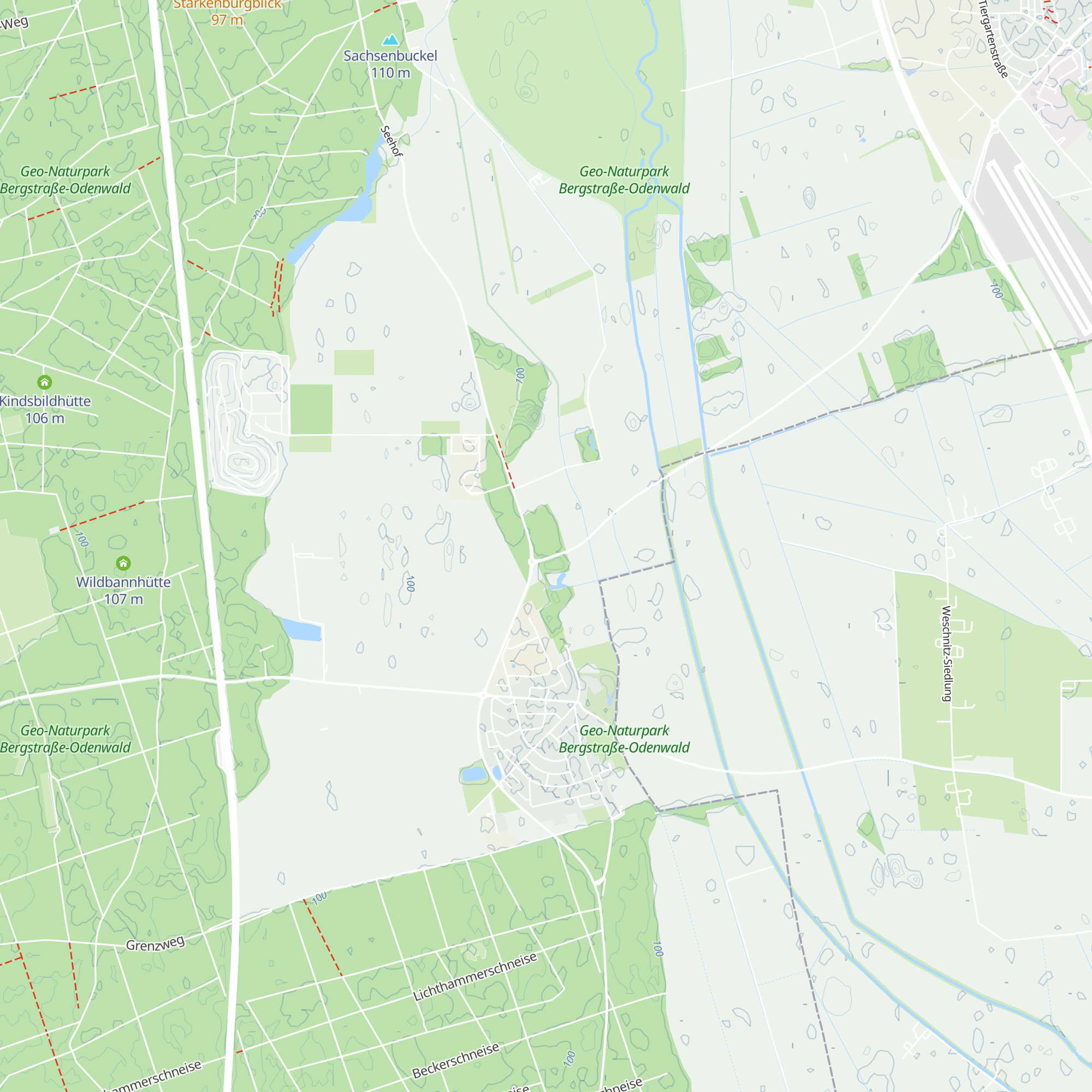 Altes Bruch, Links d. Hüttenfelder Str. map