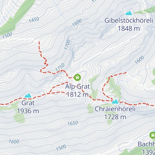 Map of Alp Grat