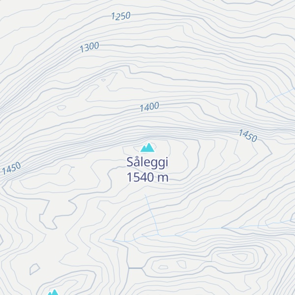 Map of Såleggi
