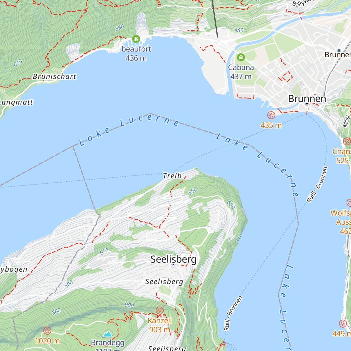 Wirtshaus zur Treib map
