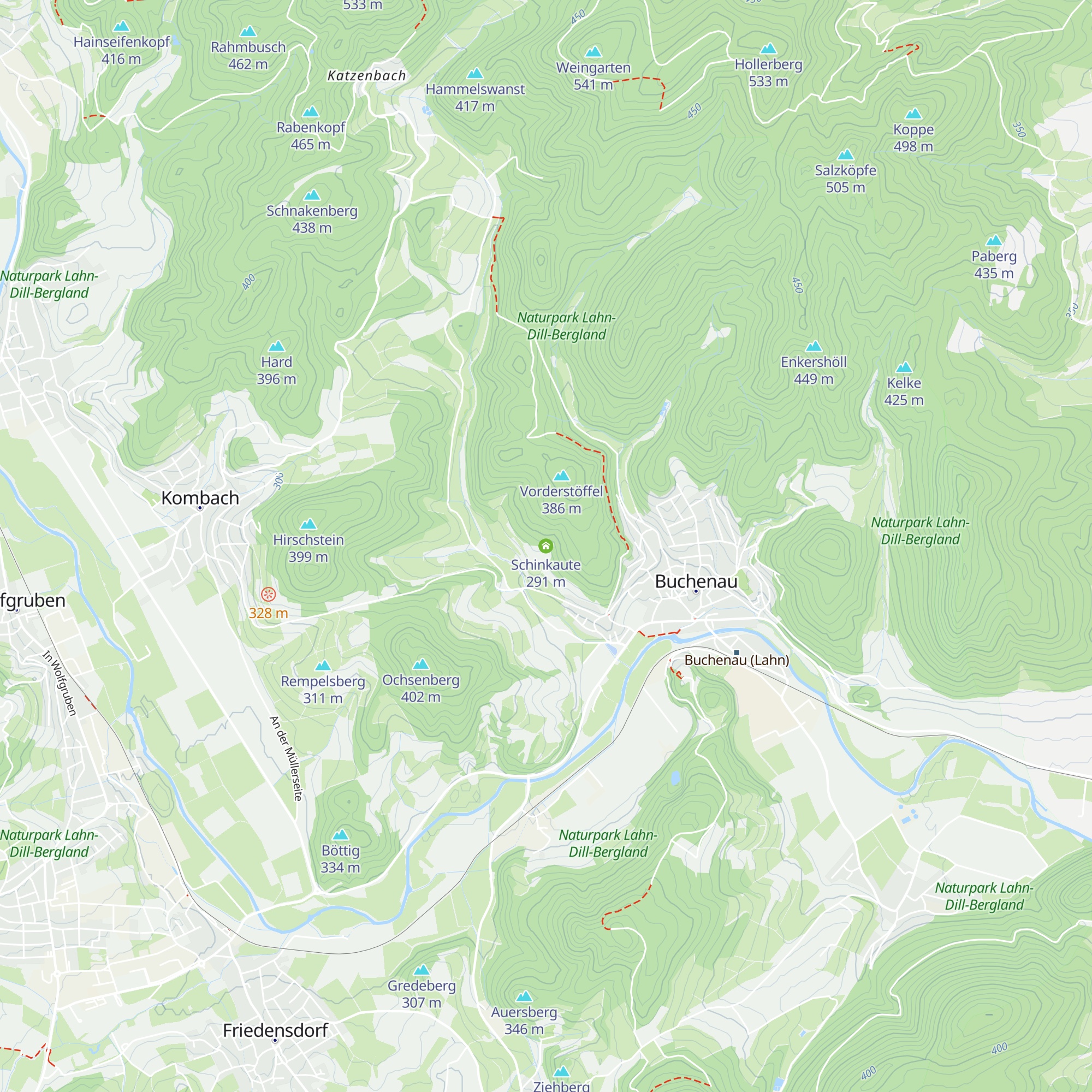 Schinkaute map