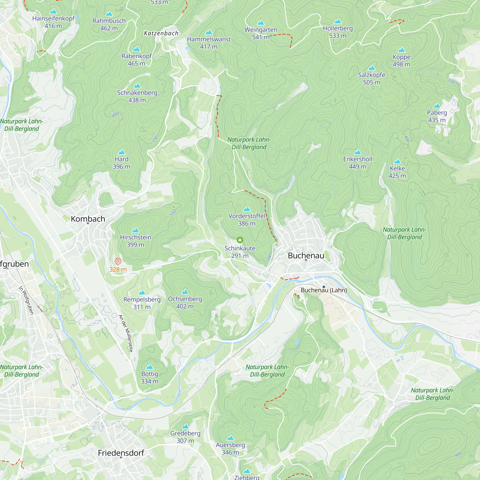 Schinkaute map