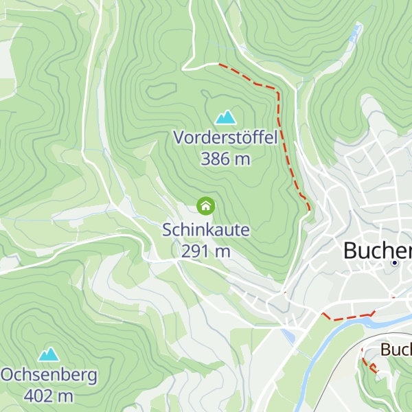 Map of Schinkaute