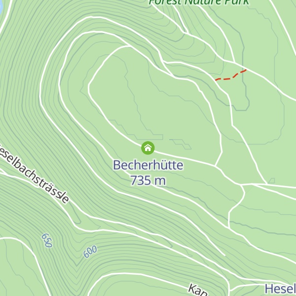Map of Becherhütte