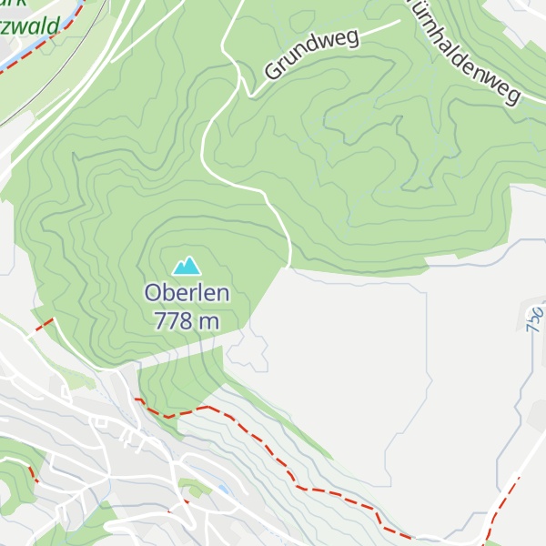Map of Waldhütte