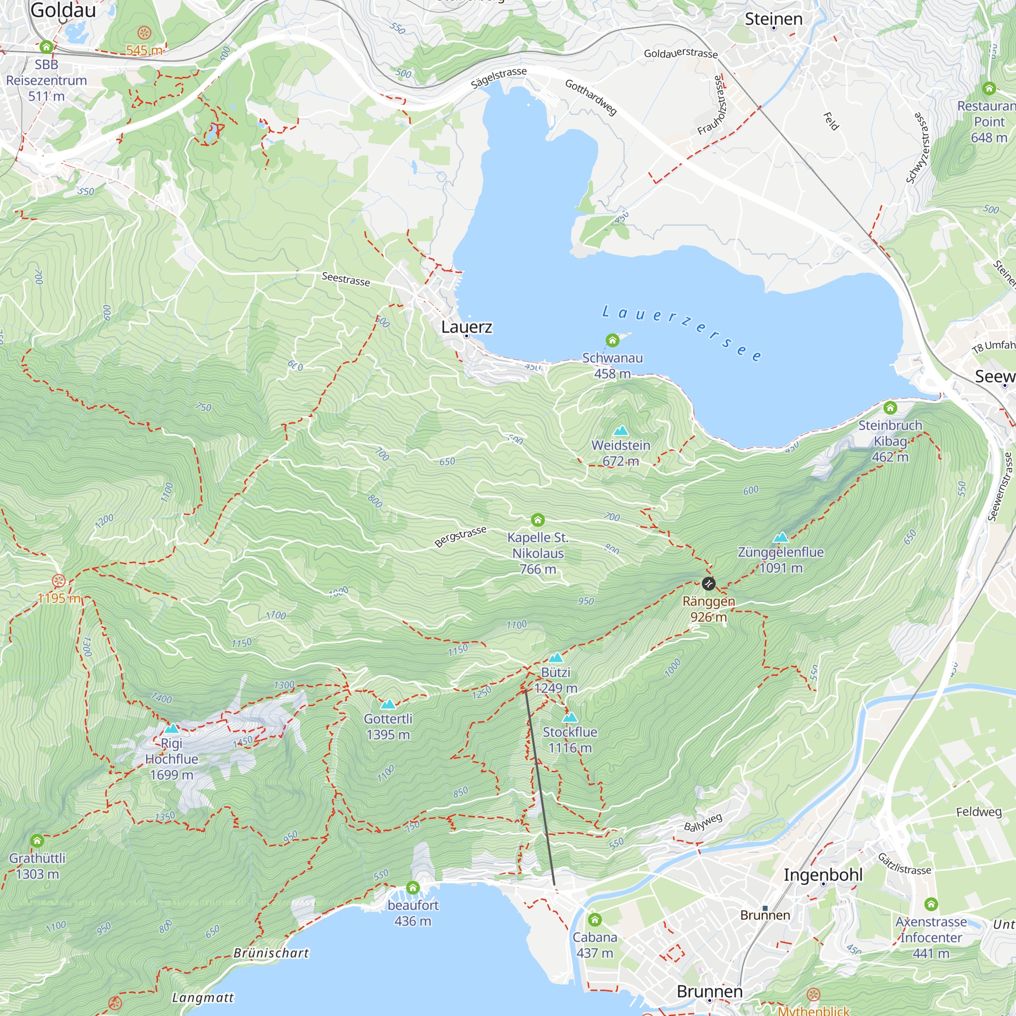 Haus Ahornberg map