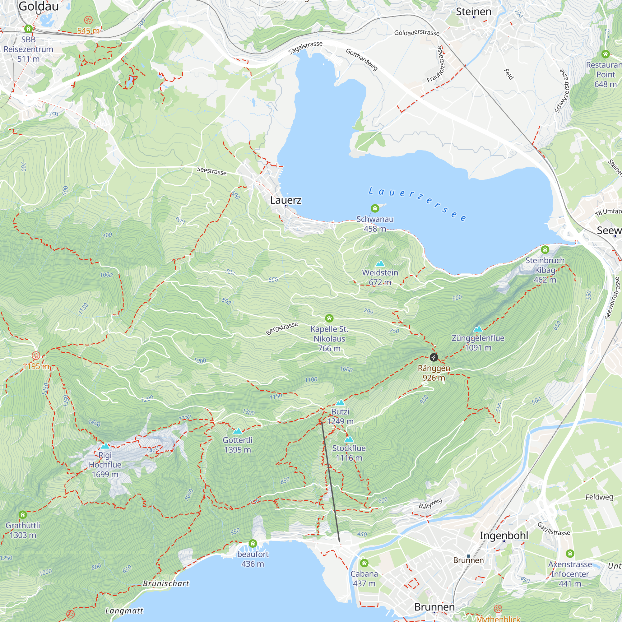 Haus Ahornberg map
