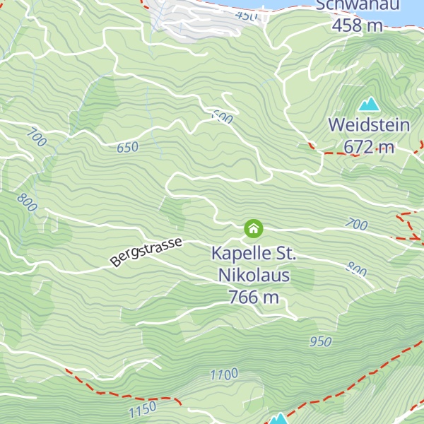 Map of Haus Ahornberg