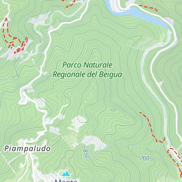 Map of Monte Tarinè