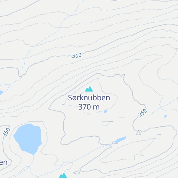 Map of Sørknubben