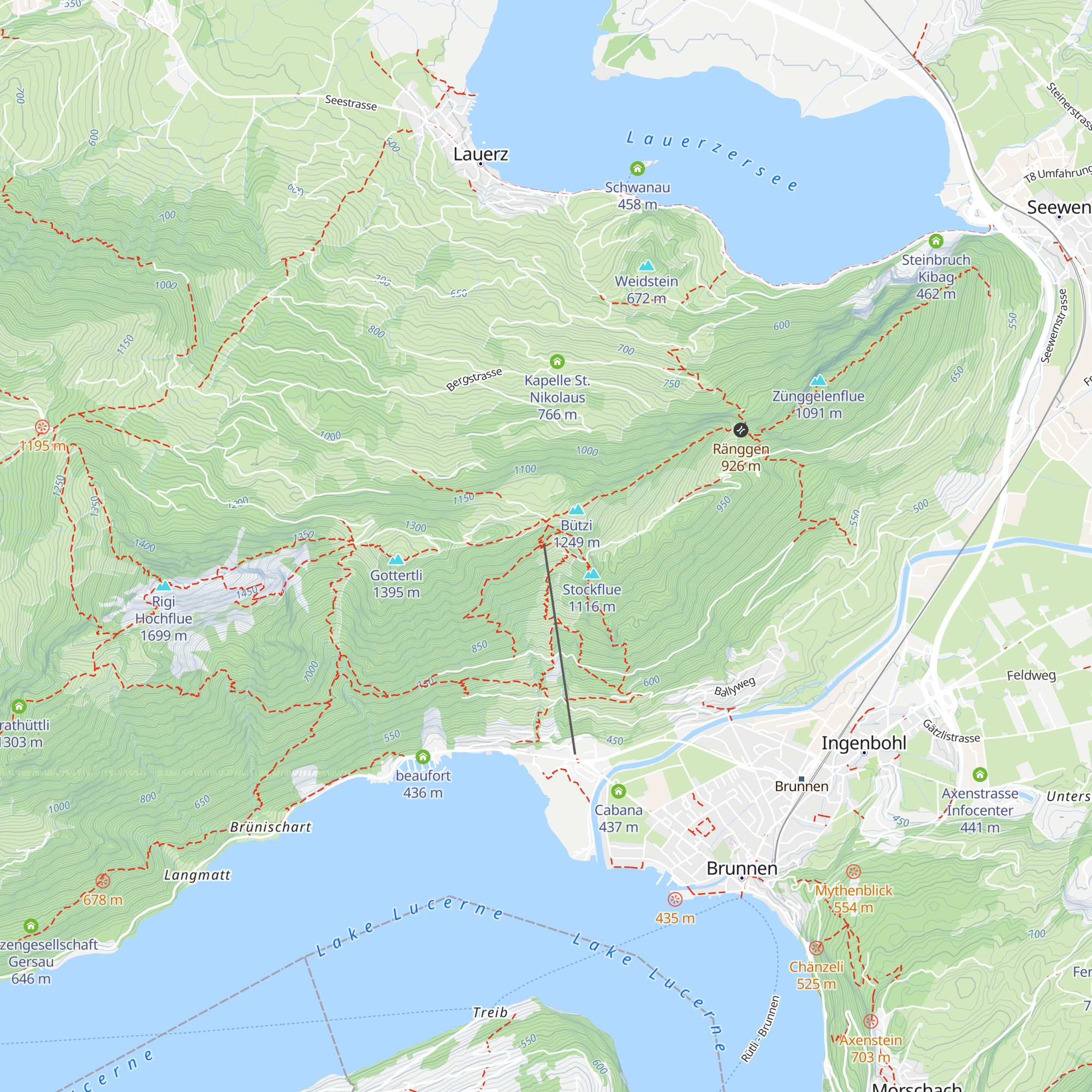 Cheminée-Stübli map