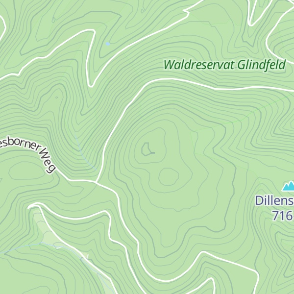 Map of Hohe Seite