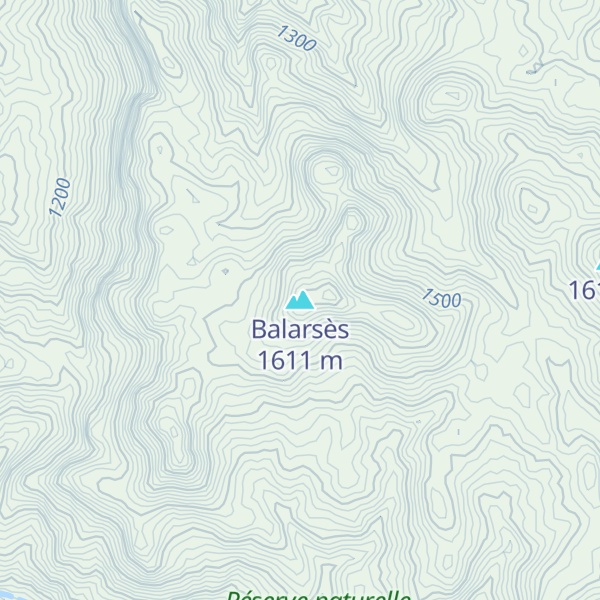 Map of Balarsès