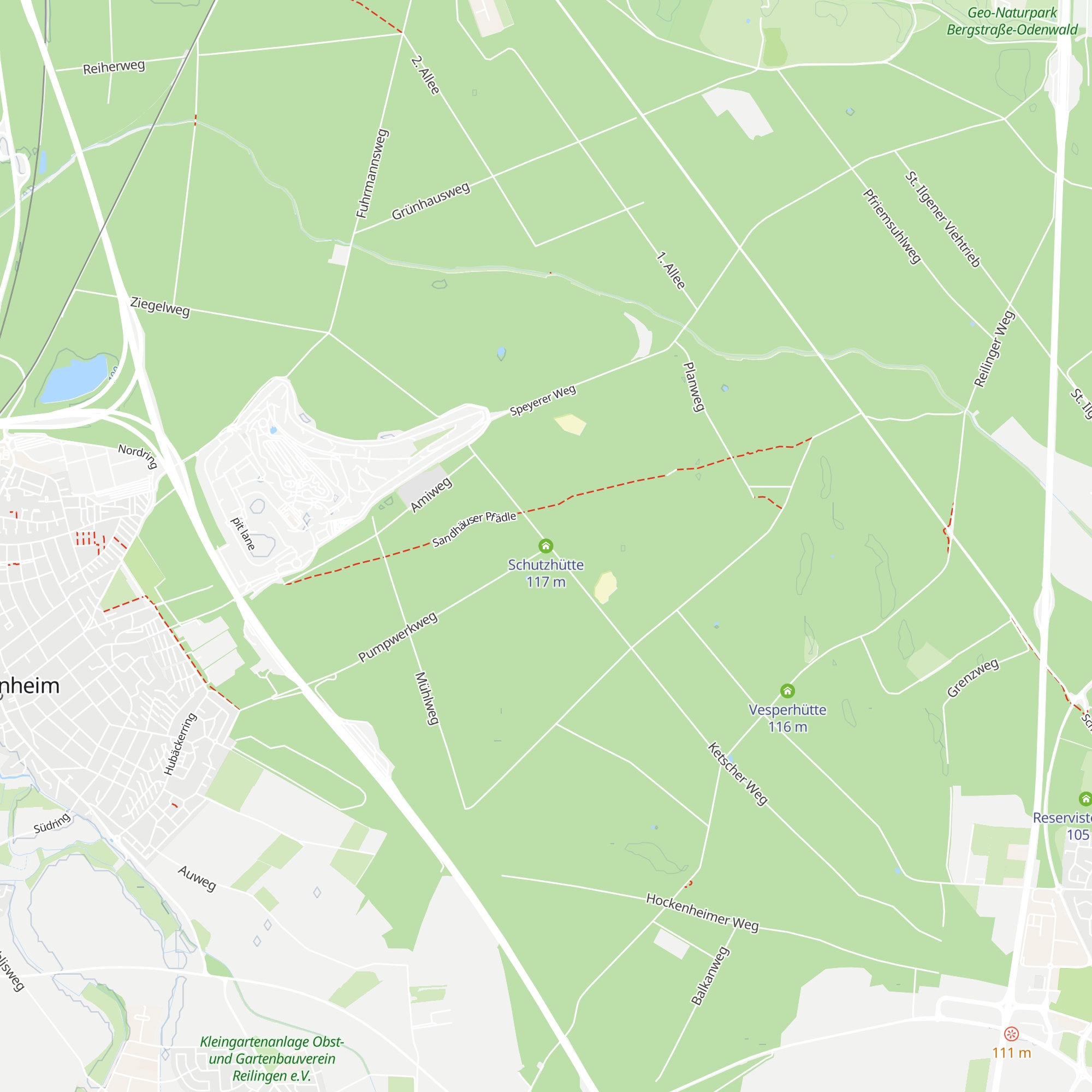Schutzhütte map