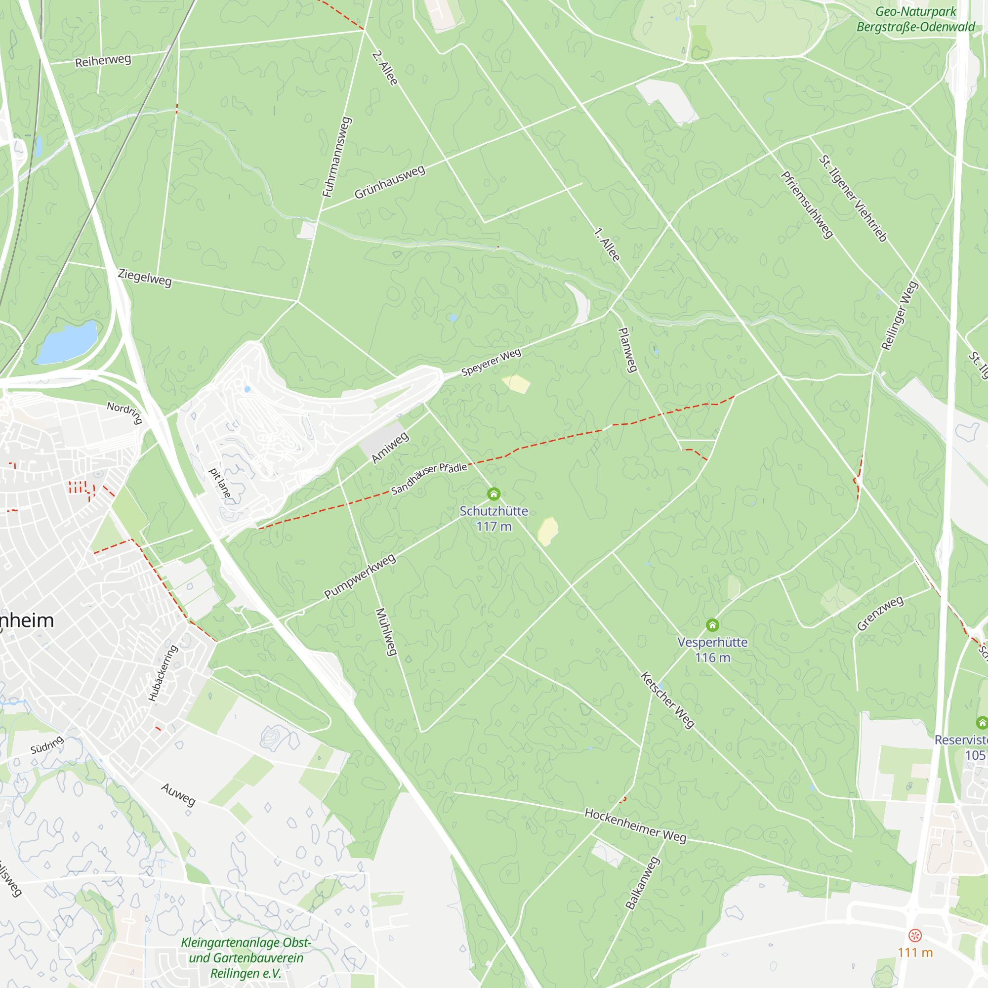 Schutzhütte map