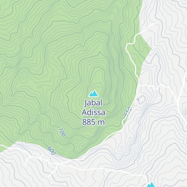 Map of Jabal Adissa