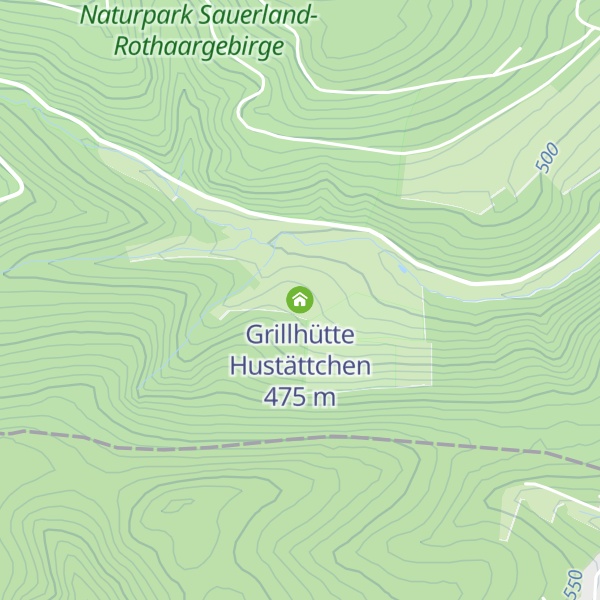 Map of Grillhütte Hustättchen