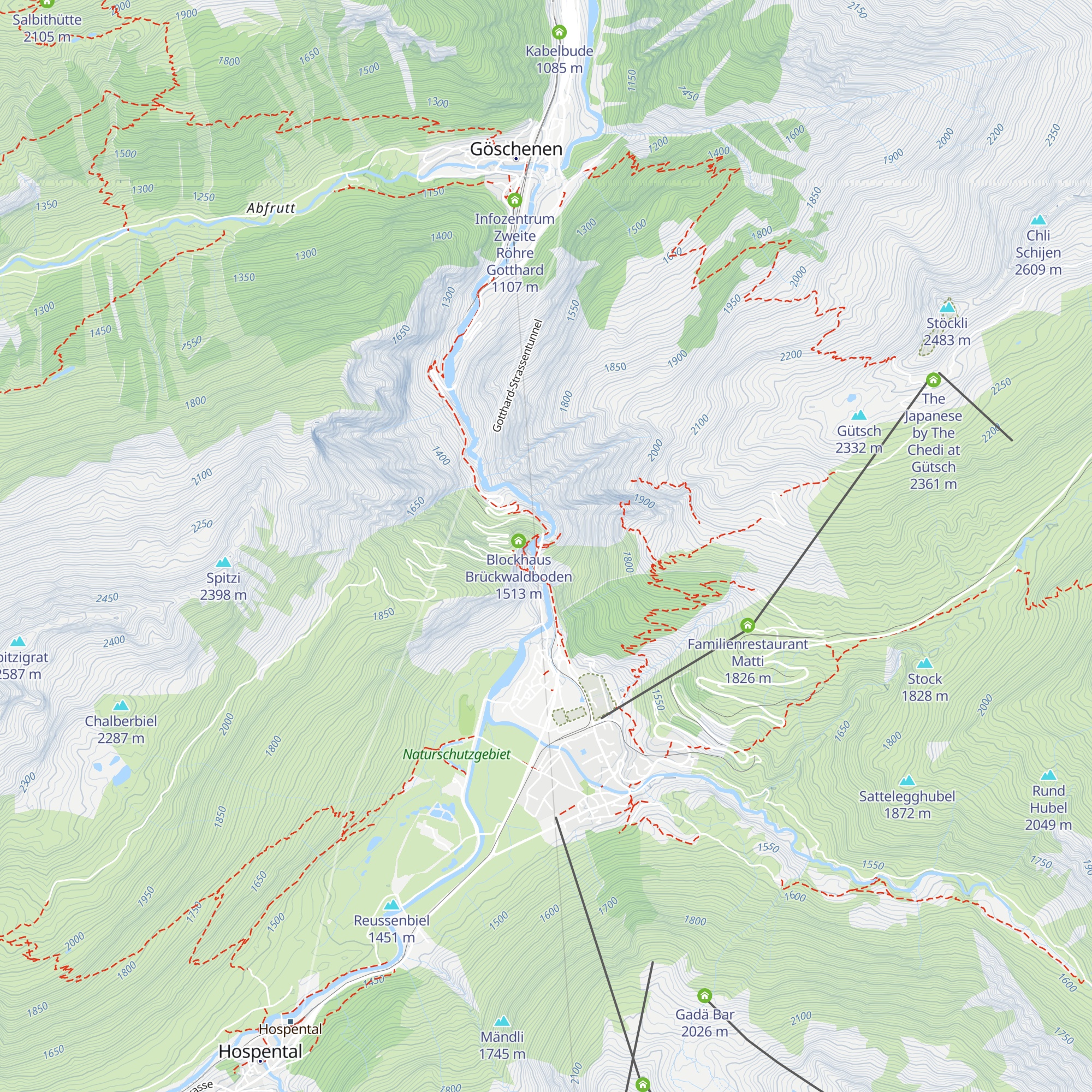 Teufelsbrücke map