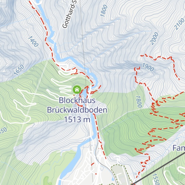 Map of Teufelsbrücke