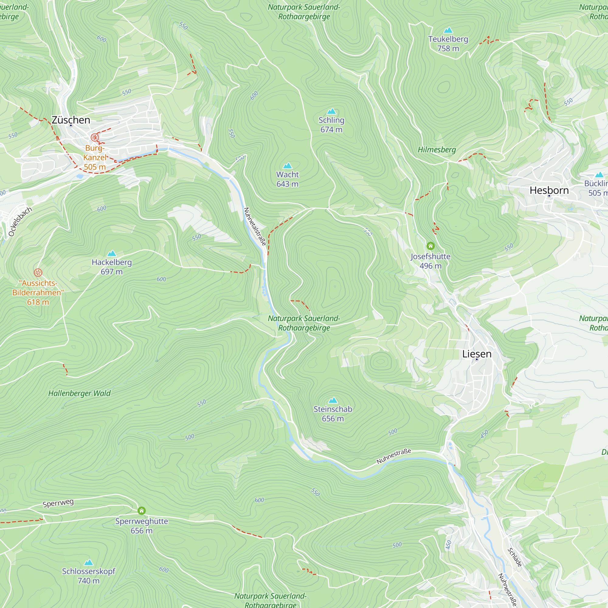 Köhlerhütte map