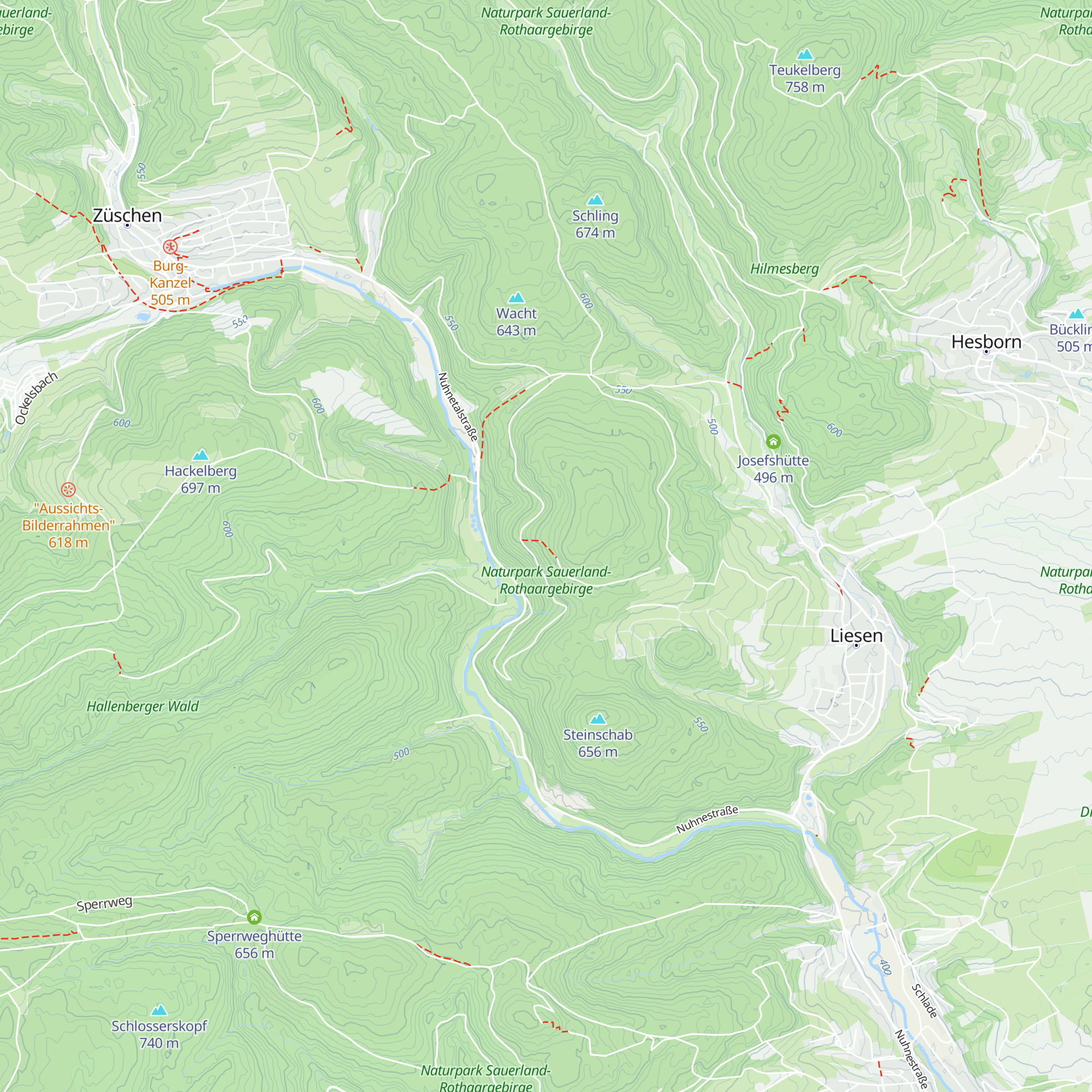 Köhlerhütte map