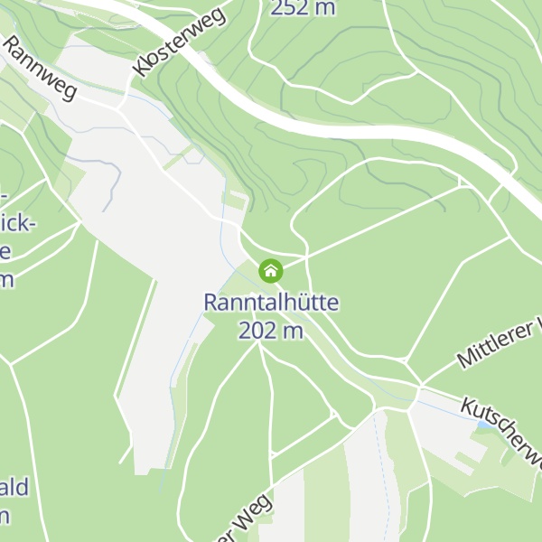 Map of Ranntalhütte