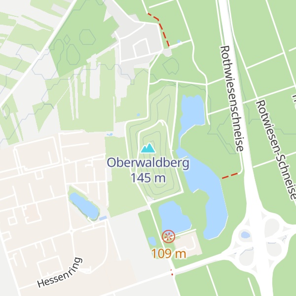 Map of Oberwaldberg