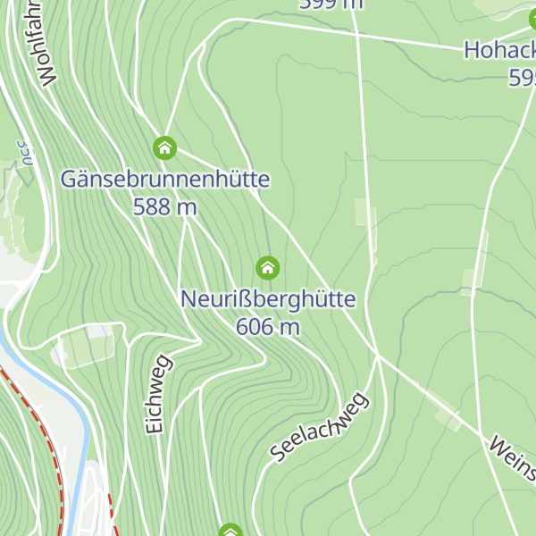 Map of Neurißberghütte