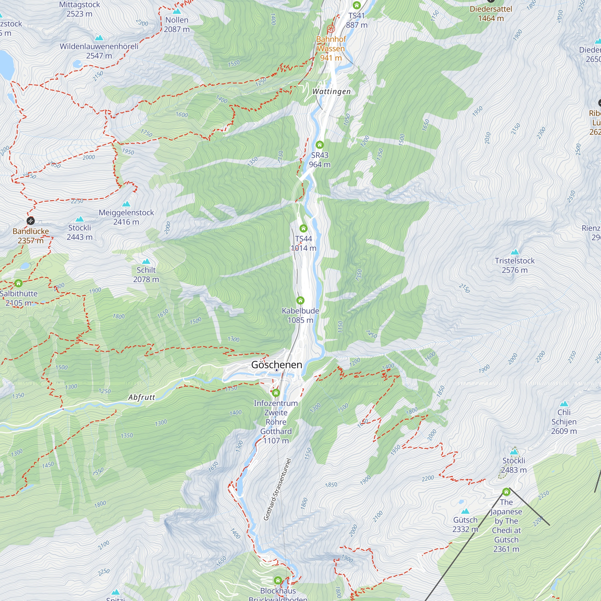 Kabelbude map