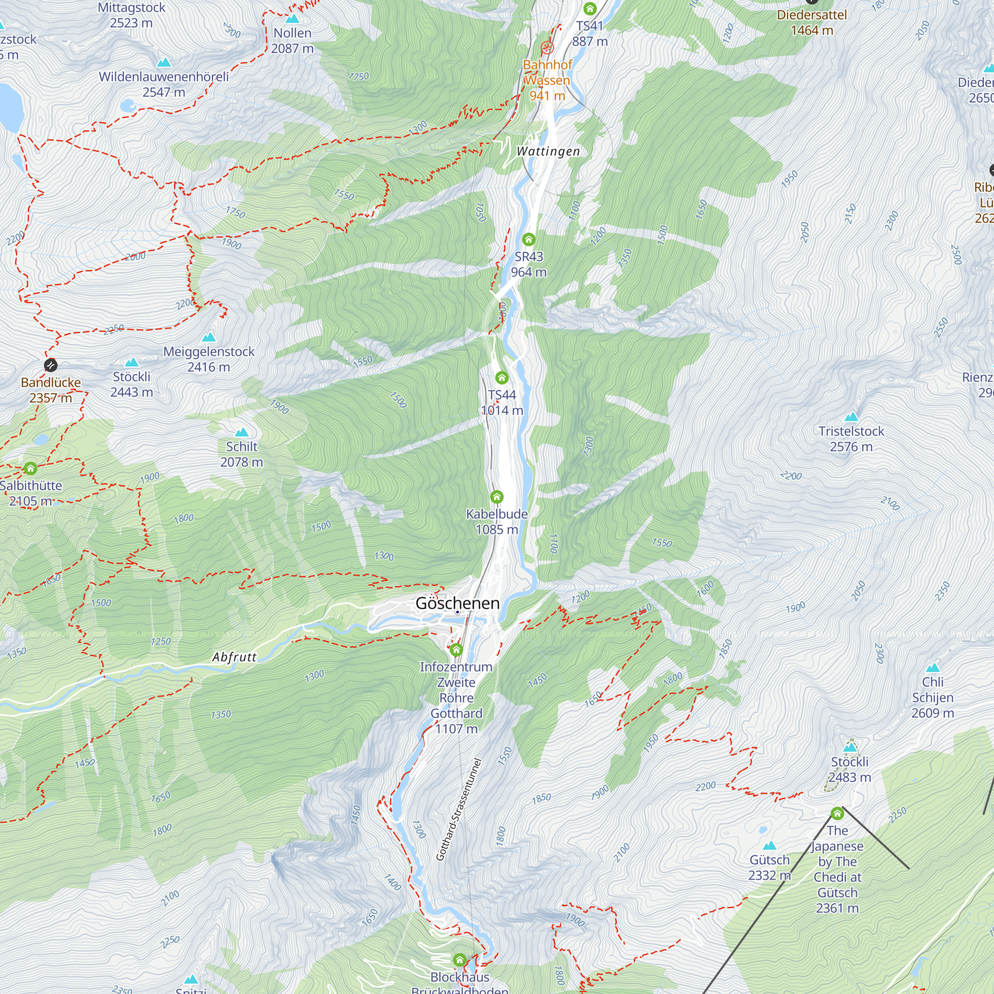 Kabelbude map
