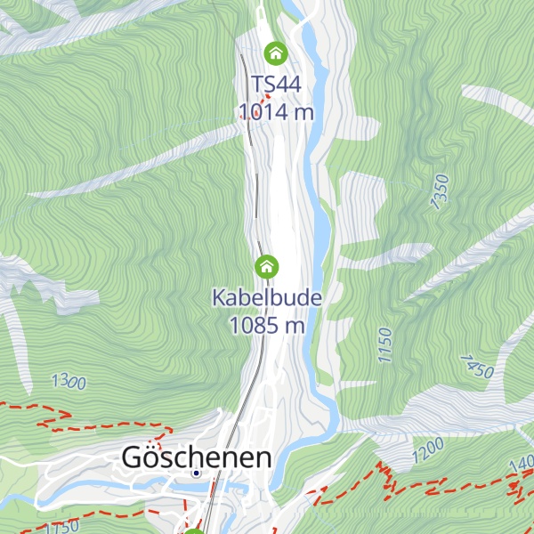 Map of Kabelbude