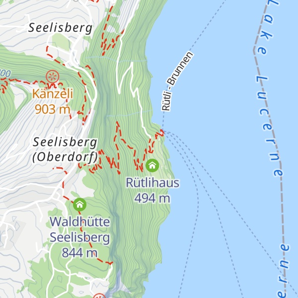 Map of Rütlihaus