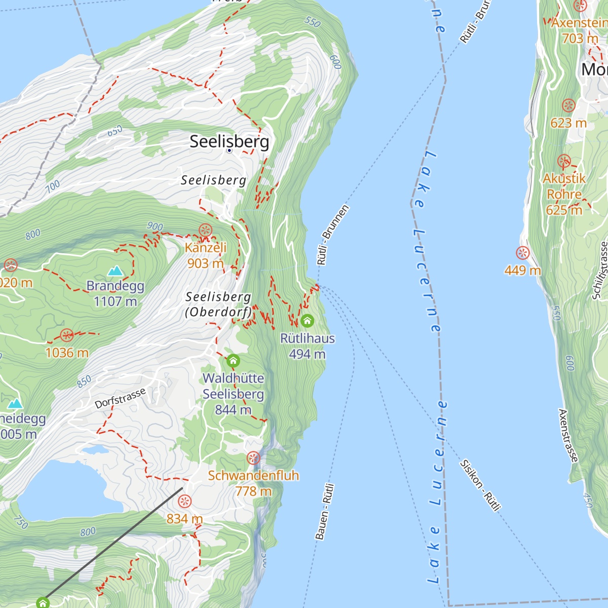 Rütlihaus map