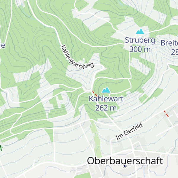Map of Schutzhütte Kahle-Wart