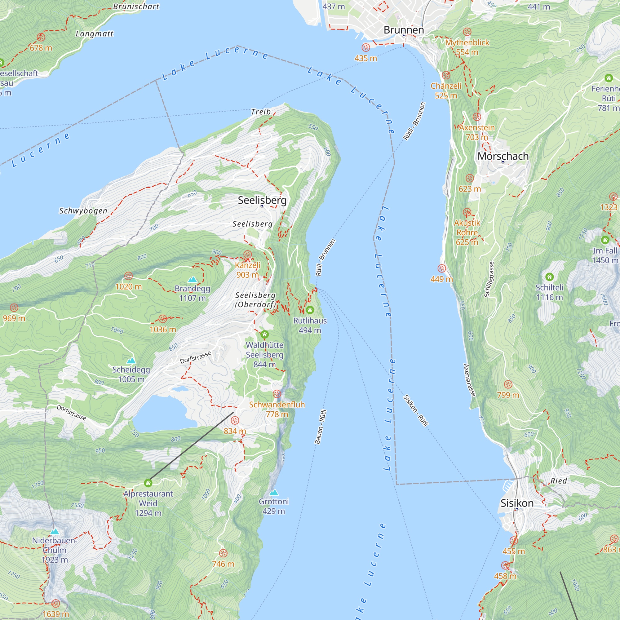 Rütlihaus map