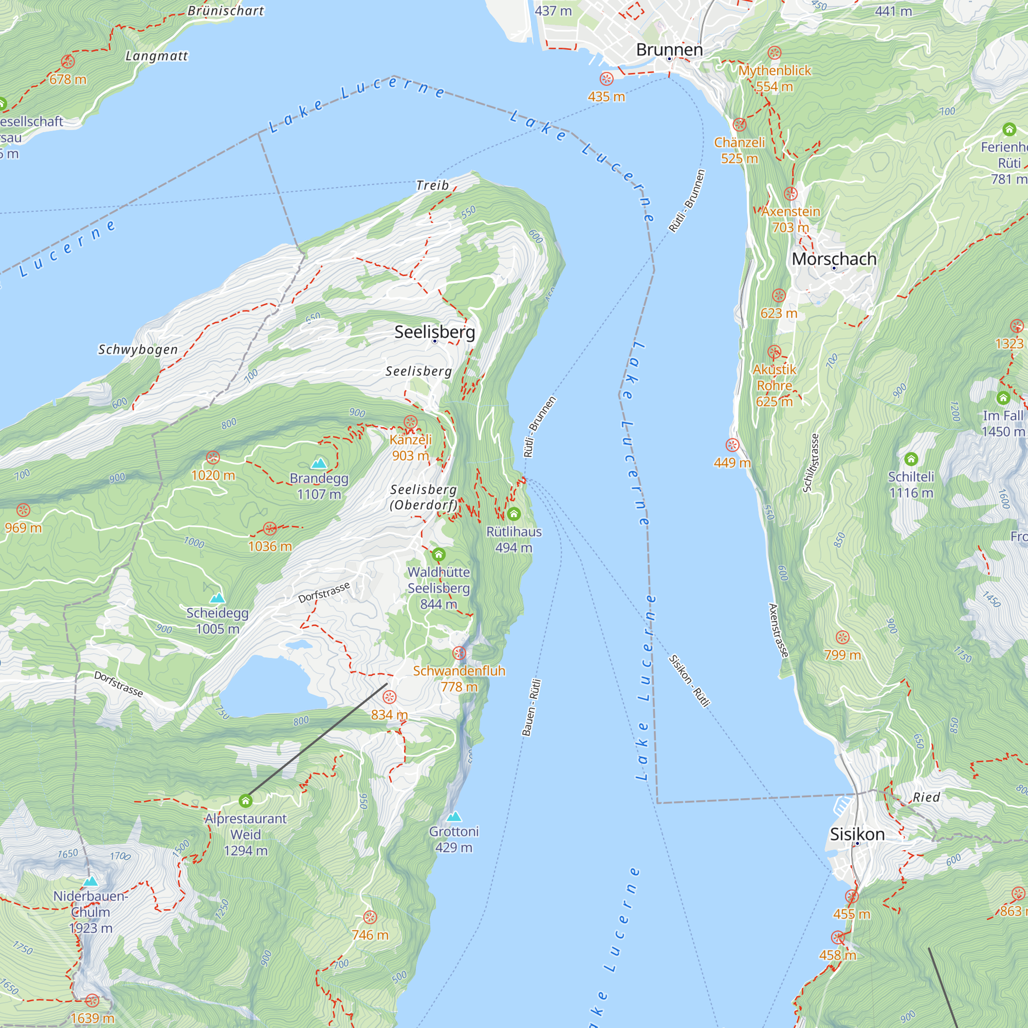Rütlihaus map