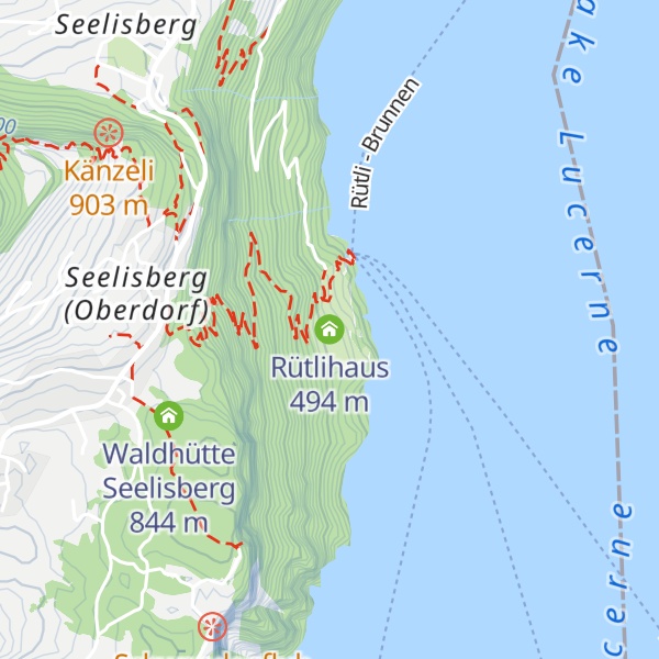 Map of Rütlihaus