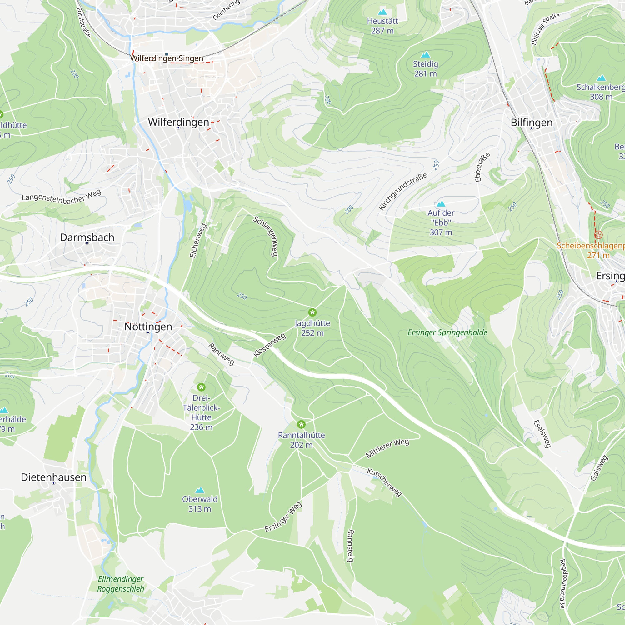 Jagdhütte map