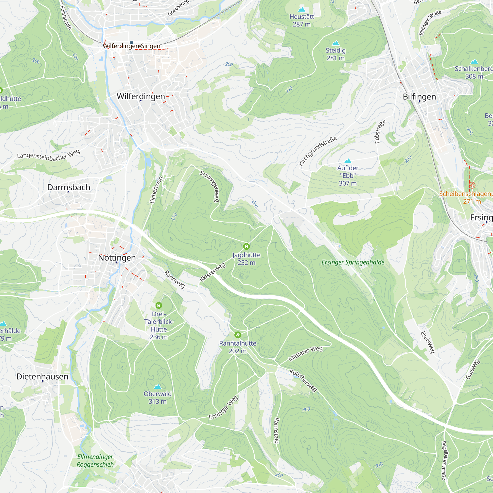 Jagdhütte map
