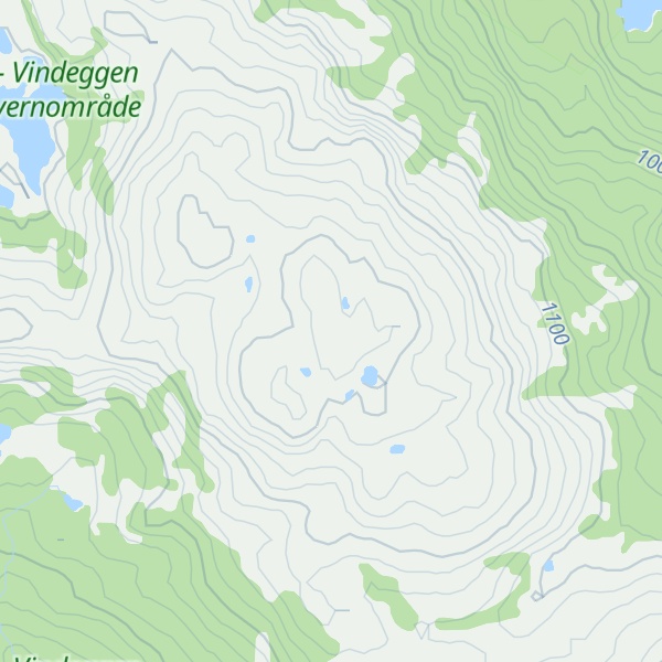 Map of Reinsnuten