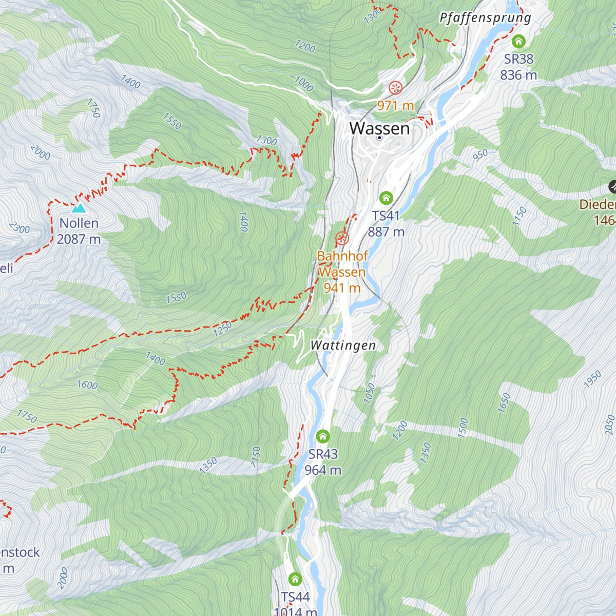 Ferienwohnung im Wärterhaus Eggwald map